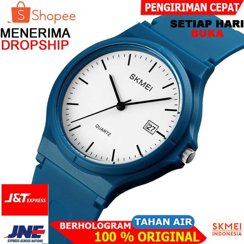 ORIGINAL SKMEI Jam Tangan Analog Sporty Wanita - 1449 [Biru Muda]