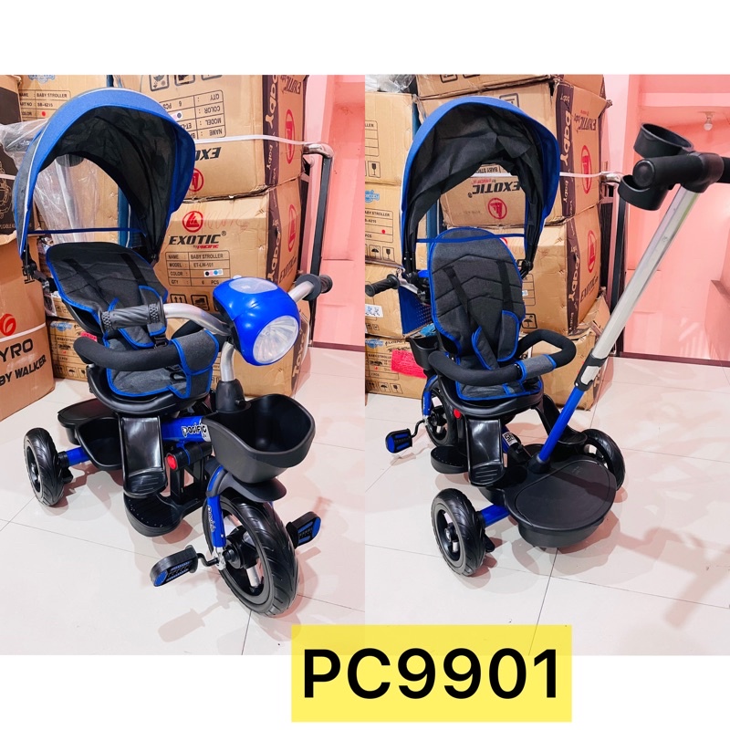 Sepeda Anak Roda Tiga 3 Pacific Tricycle KURSI BISA REBAH DUDUK PC9901 PC5099 PC5088 PC5199 / PC 9901 5099 5088