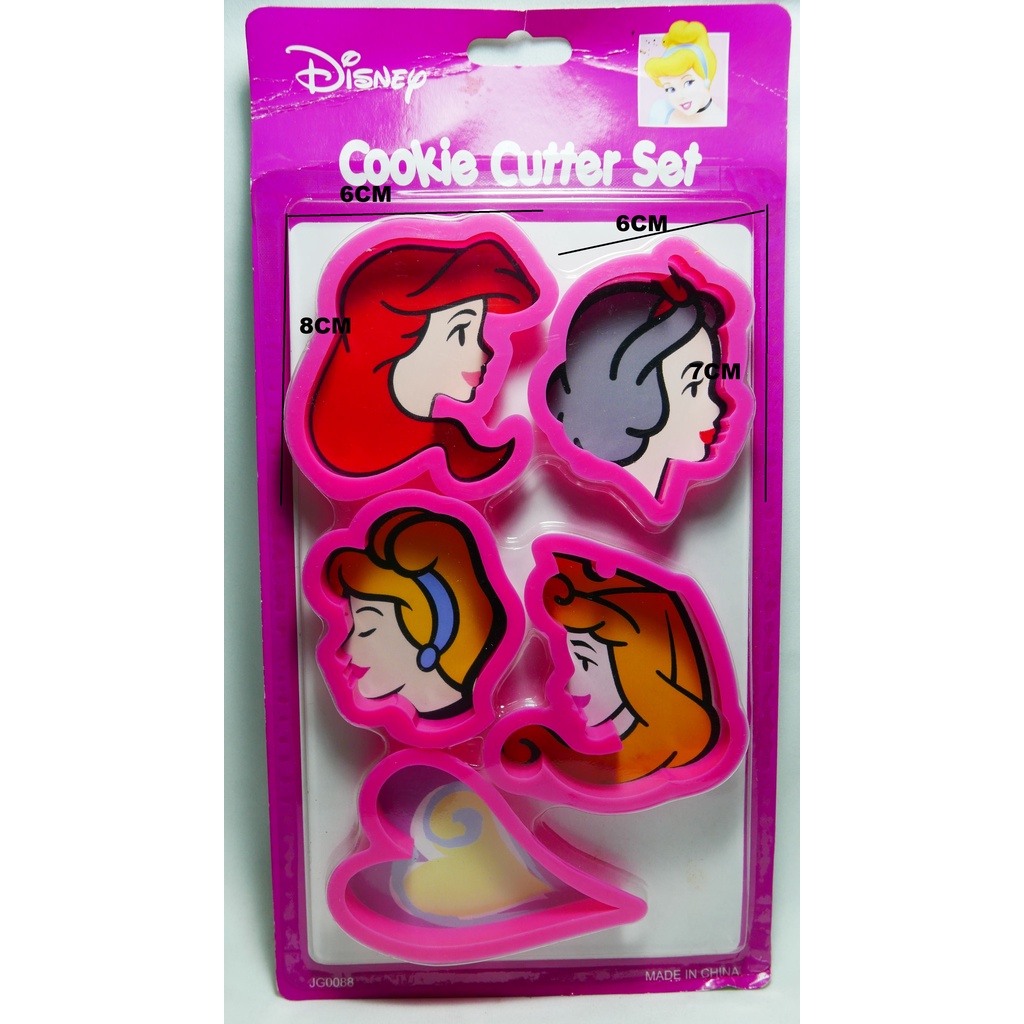 Cutter Plunger Cake pondan coklat biskuit keju karakter princess