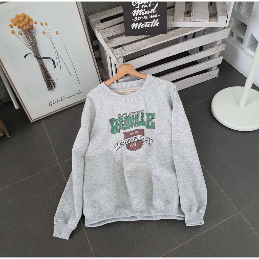 [COD] Sweater Oversize Wanita Redville XXL LD 130