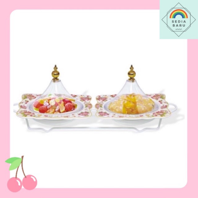 Tempat permen vicenza kerucut toples kue toples permen Vicenza B807