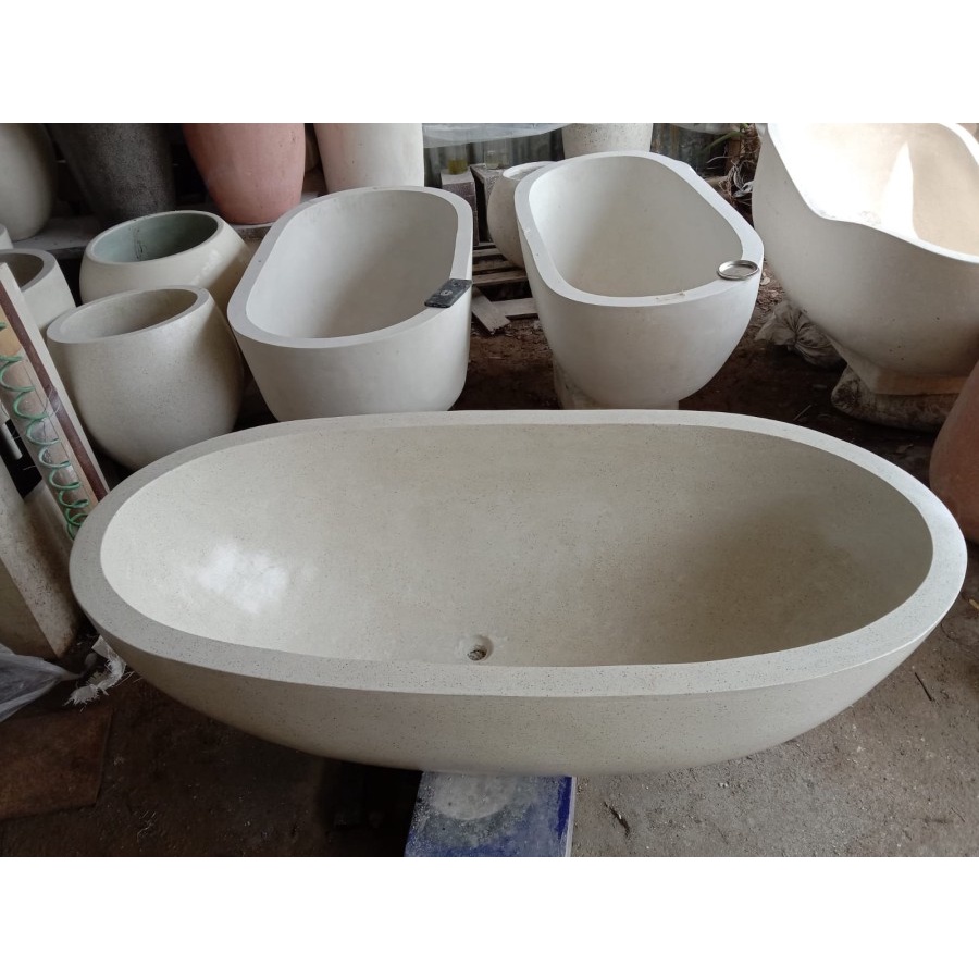 Bathtub Teraso P120cm Tipe Oval