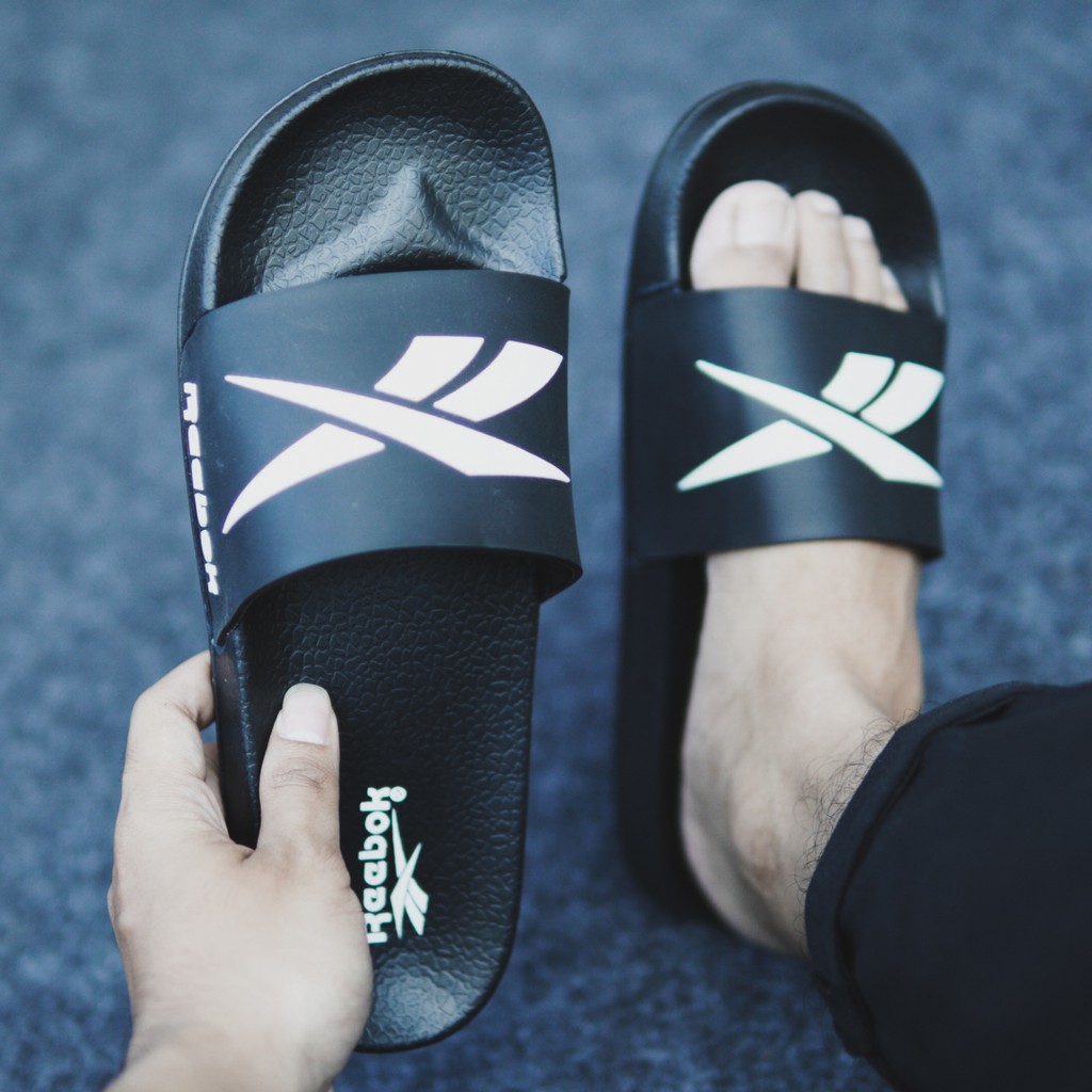 TERMURAH Sandal pria slip on rebook