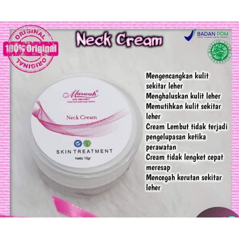LEHER HITAM// Neck cream marwah cilacap ORIGINAL 100%