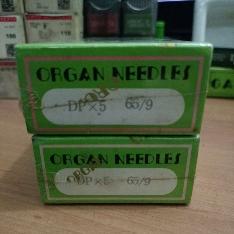 jarum DP x 5 nomor 9 (1 box 500pcs) merk organ