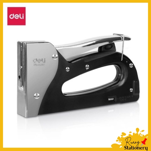 

DELI Stapler Tembak Gun Tacker E4600 [1 Pcs] 100% ORIGINAL