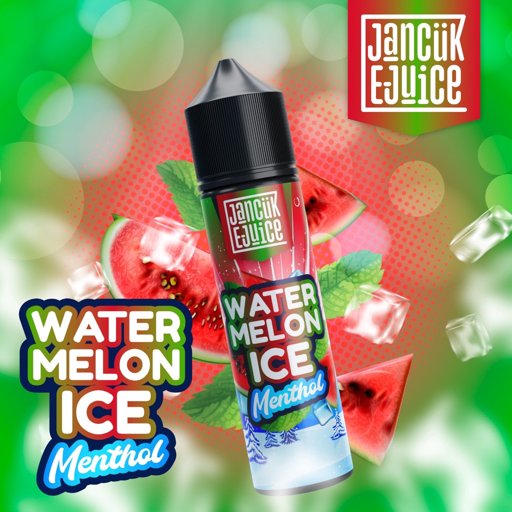 JANCUK LIQUID FRUITY ICE MENTHOL WATERMELON 0MG 60ML