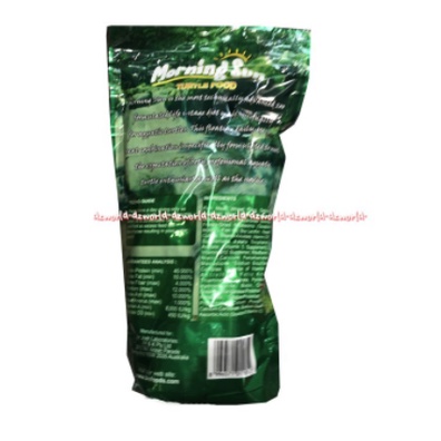 Morning Sun Turtel Food 120gr Shrimp Mealworms Makanan Kura Kura Penyu Morningsun