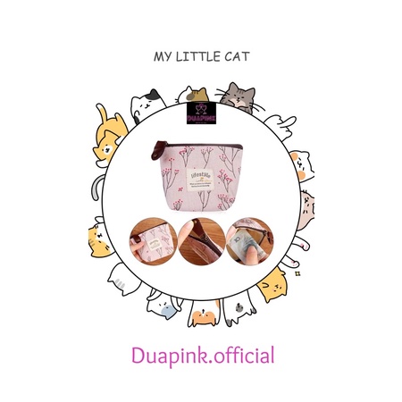 Duapink - Dompet Koin Kain Kartun / Dompet Kecil Wanita / Dompet Kunci & Uang LIFESTYLE