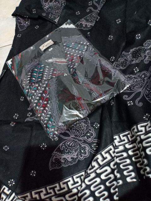Grosir Batik - Couple Dress Tunik Batik Ziggy Kupu
