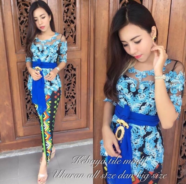 Sale !! Set kebaya jadi modif stik