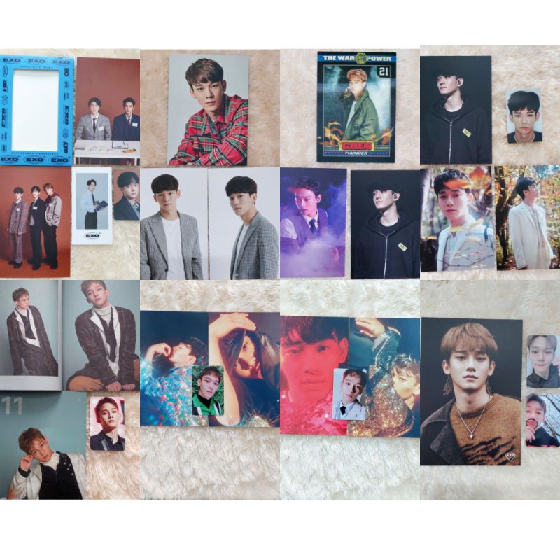 EXO CHEN PHOTOCARDPC POSTCARD WELKIT ACE SEASON GREETINGS 2016 SG 16 BLOOMING DAYS GIRLS 7TH JAPAN A