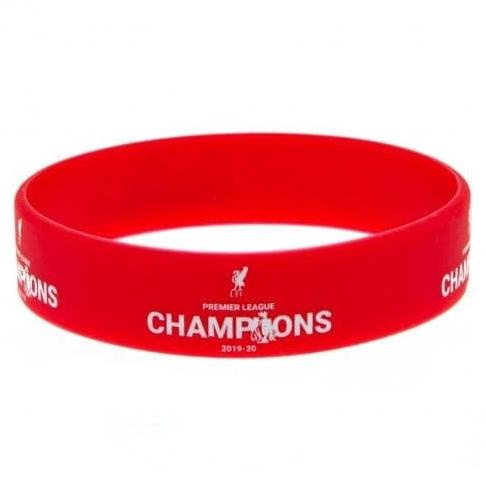 Liverpool FC Premier League Champions Wristband, Gelang Silikon, YNWA Termurah