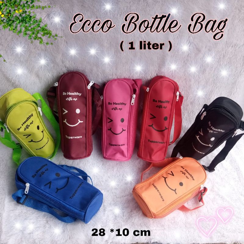 Tas tempat botol / tas ECO botol Tupperware 1 liter ( hanya tas )