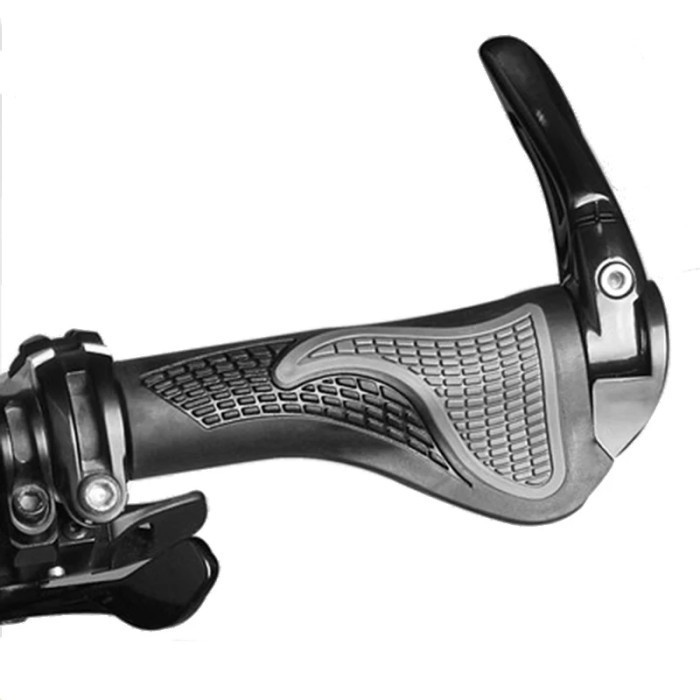 Handgrip Sepeda Gagang Rubber Bike Handlebar Grip MTB Ergonomic Empuk Nyaman TaffSPORT