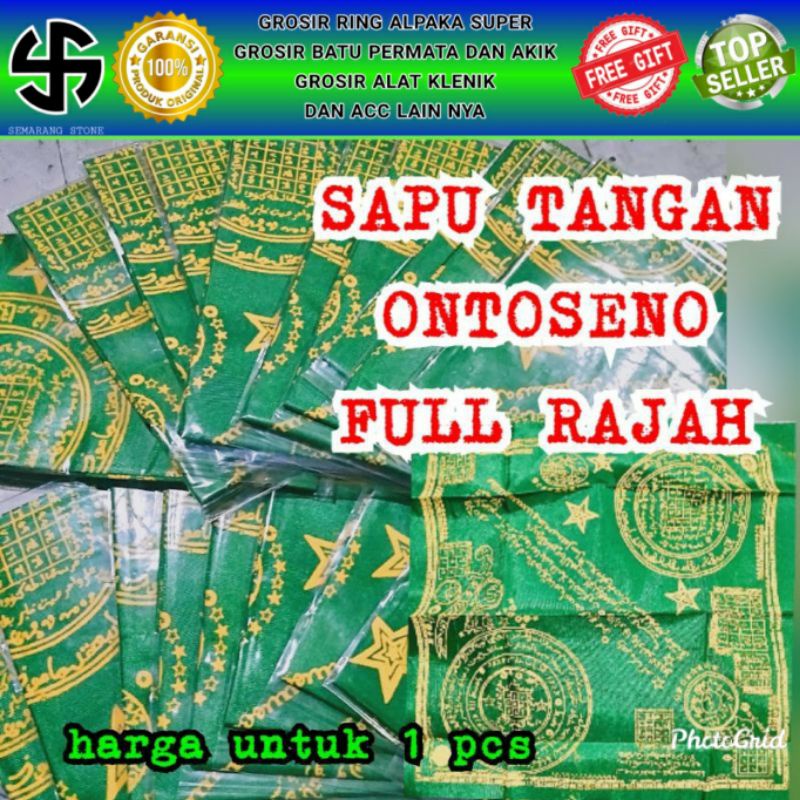 SAPU TANGAN ONTOSENO FULL RAJAHAN