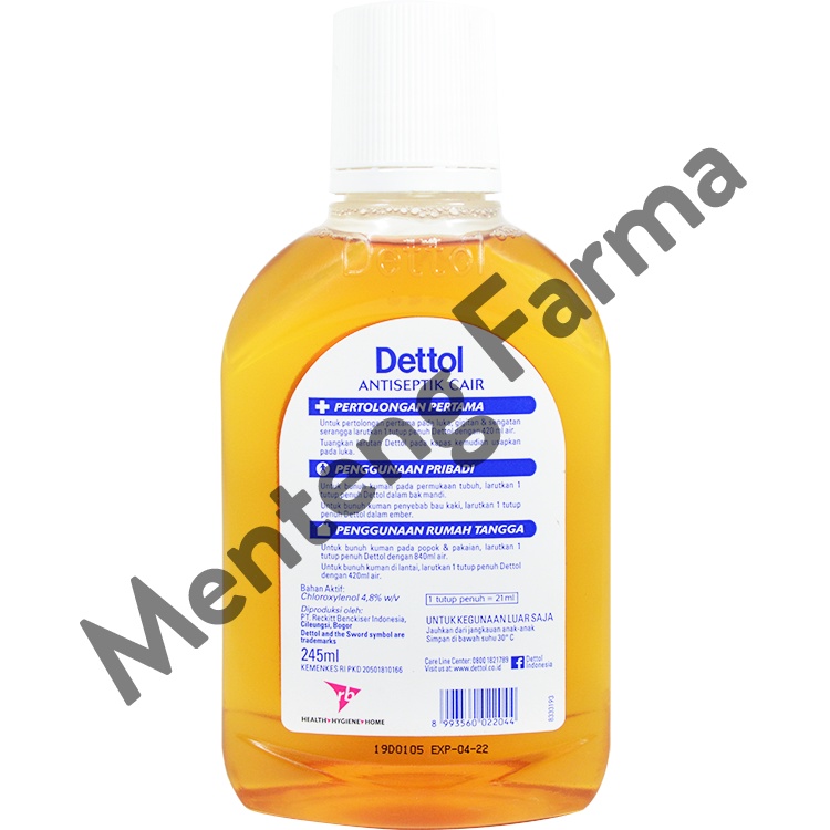 Dettol Antiseptik 245 ML