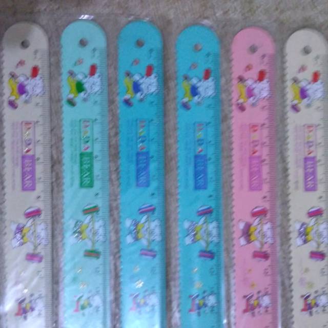 

Penggaris stainless karakter anak 15cm