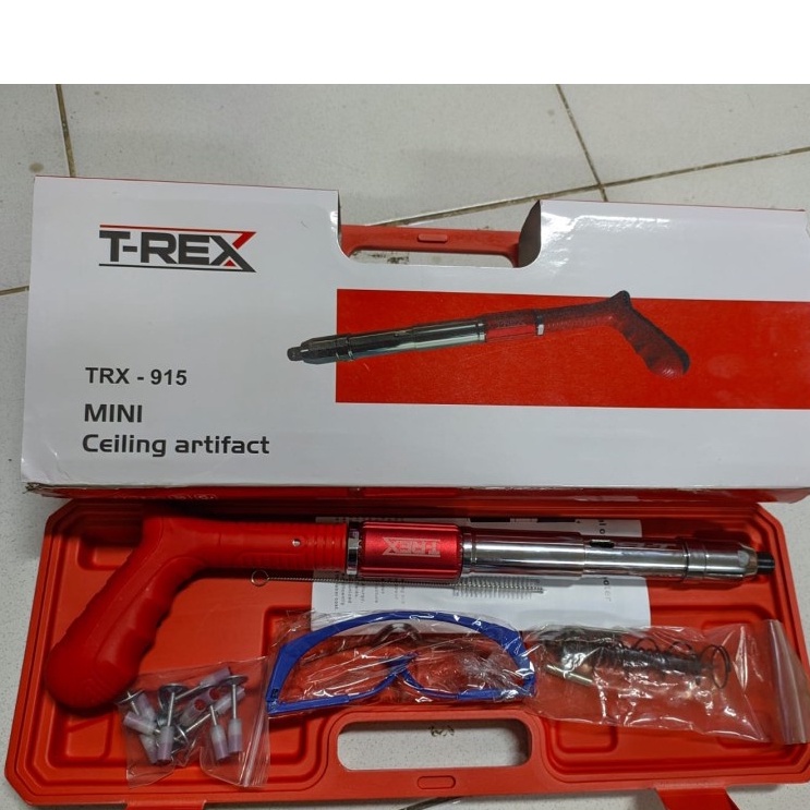 SUDAH ADA FREE PAKU !! Alat Mesin Tembak Paku Beton Fastening Gun Ramset Gun Ramset Gun / Alat Paku Tembak Mesin Tembak Paku Beton Fastening Gun T-REX