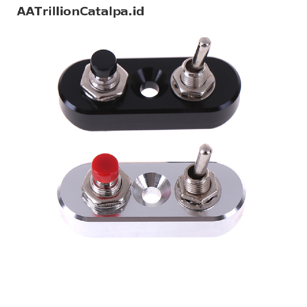 (AATrillionCatalpa) Saklar on-off Lampu Sein / Klakson Bahan CNC Untuk Stang Motor