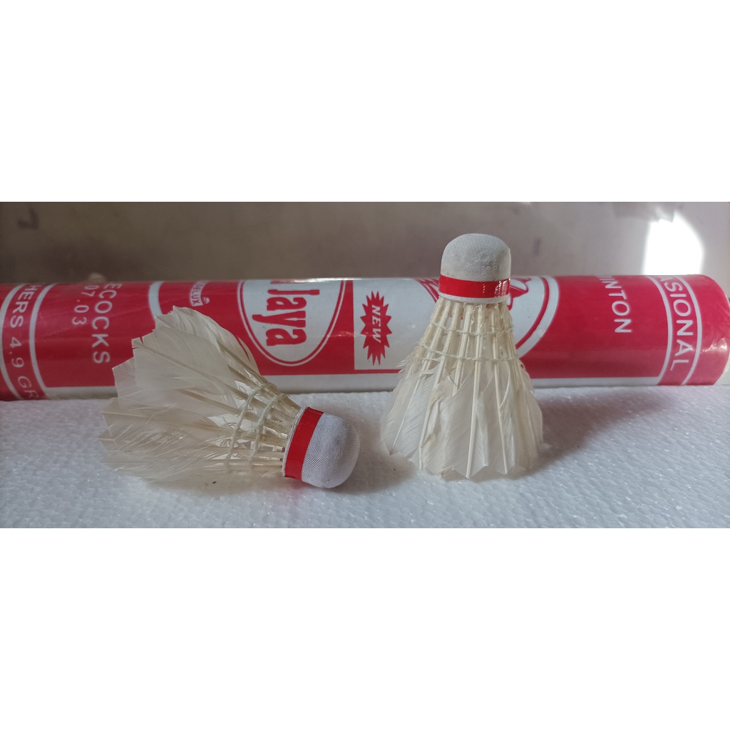 SHUTTLE COCK / KOK BULU TANGKIS 1 SLOP 12 BIJI