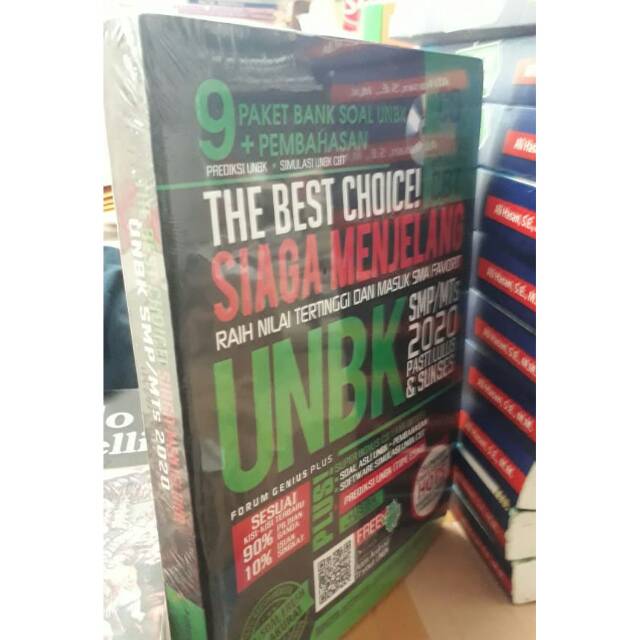 THE BEST CHOICE SIAGA MENJELANG UNBK SMP MTS 2020 BONUS CD