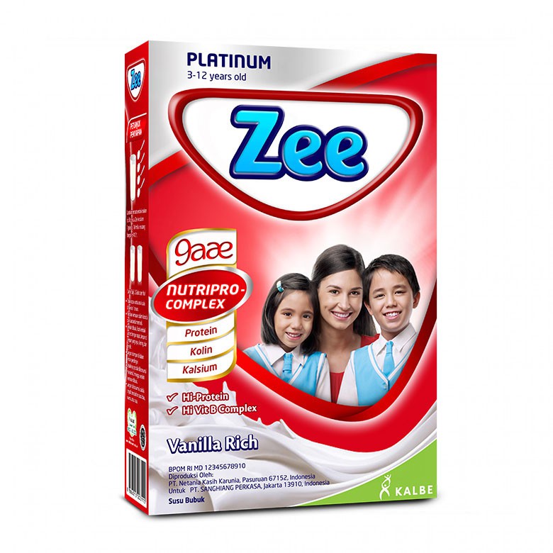 

Zee Vanila delight 350g platinum