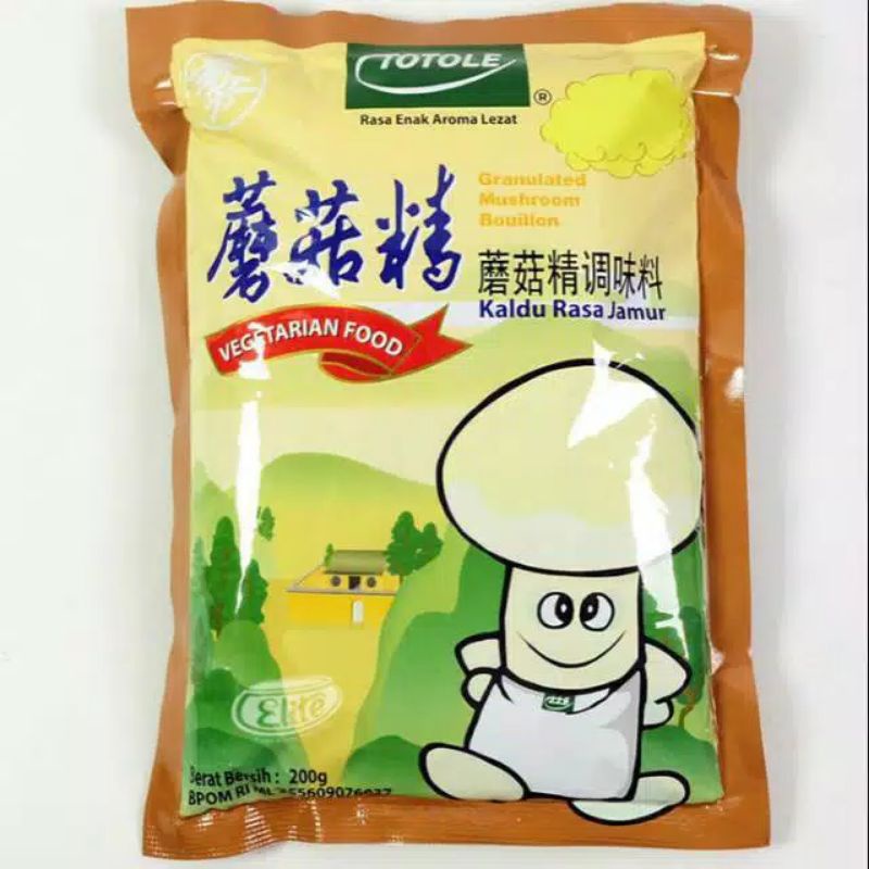

TOTOLE KALDU JAMUR 200 GRAM sedang - PENYEDAP RASA JAMUR ALAMI NON MSG tanggung