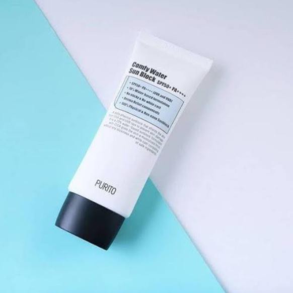Top-Produk' Purito comfy water sun block spf 50+ pa++++ 60ml... ...