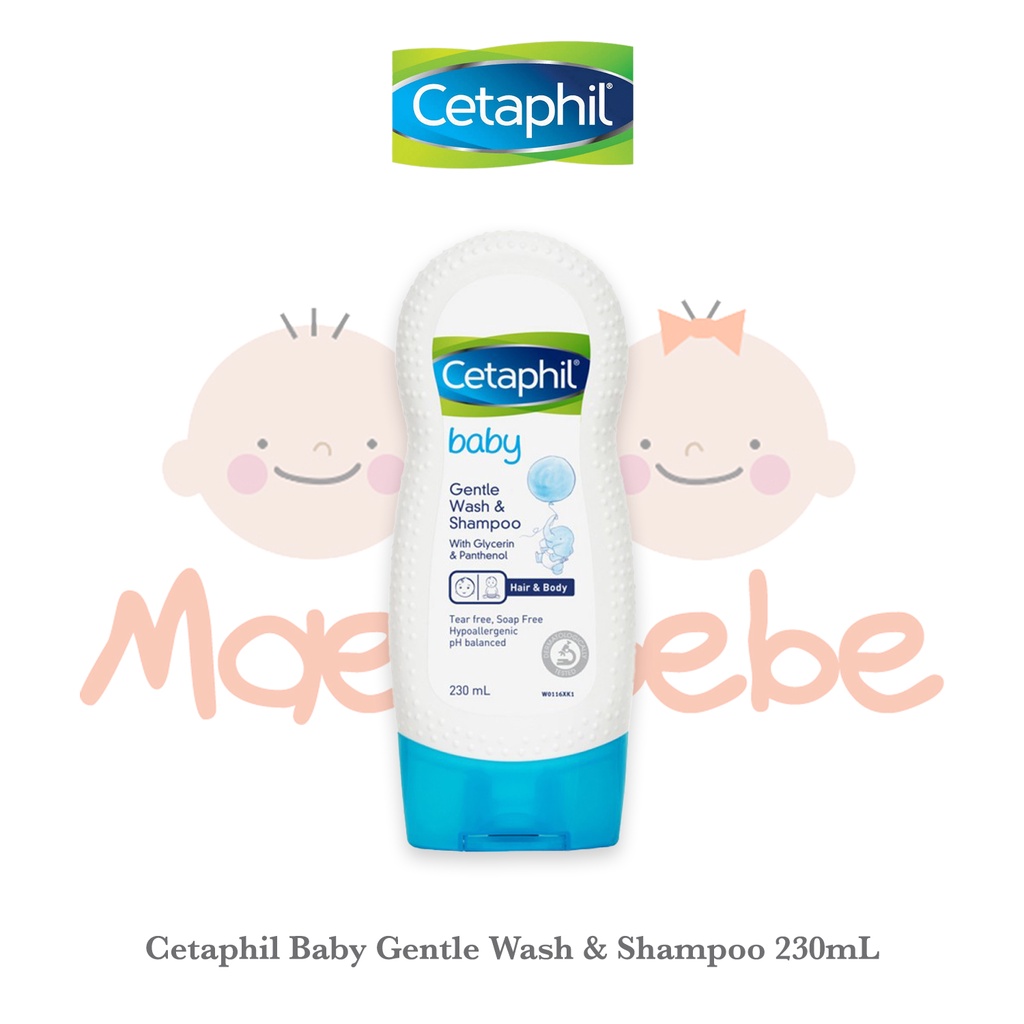 Cetaphil Baby Gentle Wash &amp; Shampoo Sabun Shampoo Bayi 230ml