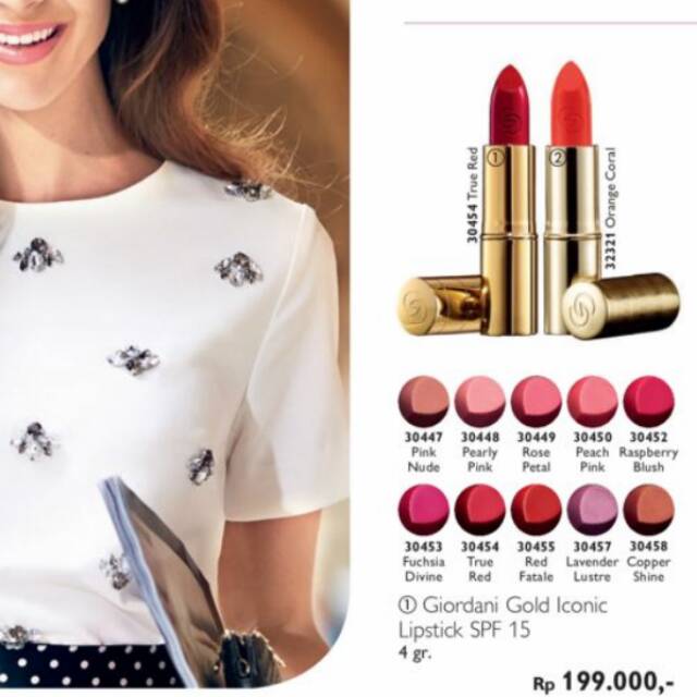 Giordani Gold Iconic Lipstick SPF 15 - Oriflame