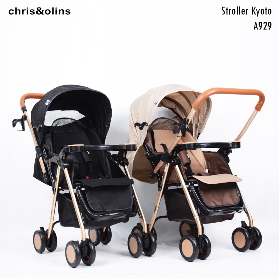 STROLLER CHRIS OLLINS KYOTO A-929 Premium Reversible Handle Light