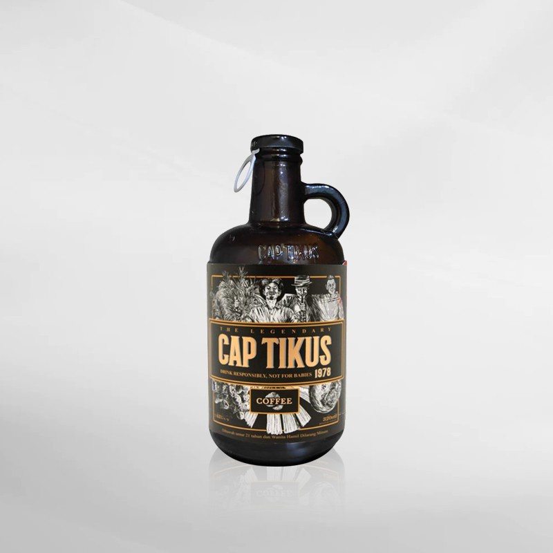 Liquer Cap Tikus Cofee 320 ml ( Original &amp; Resmi By Vinyard )