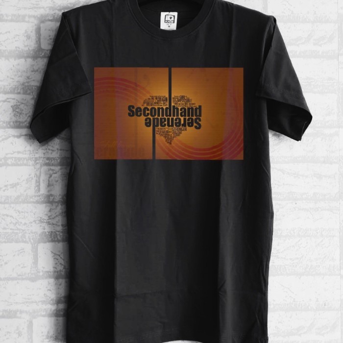 Kaos Premium Katun Band Secondhand Serenade series 04