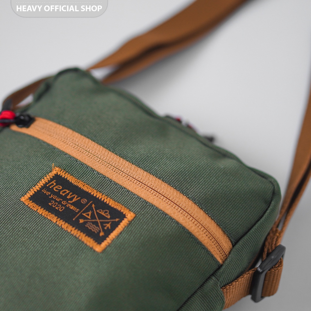 Tas Heavy ~ Heavy Official Shop ~ Tas Pria Slingbag Heavy Army Casual Pouch bag Unisex | Tas Selempang Distro | Oriented Brand