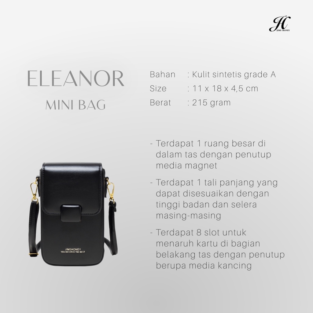 Jims Honey - ELEANOR MINI BAG HP - Tas Selempang Wanita