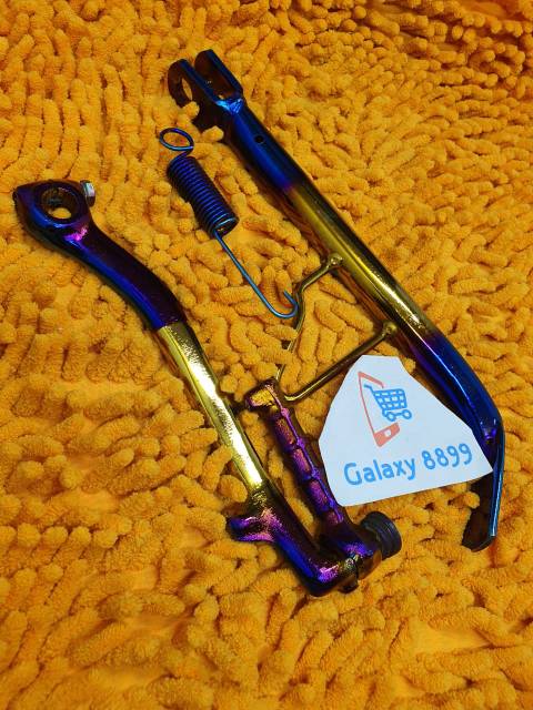 Standar Samping Ring 17 Twotone + Engkolan Yamaha Twotone
