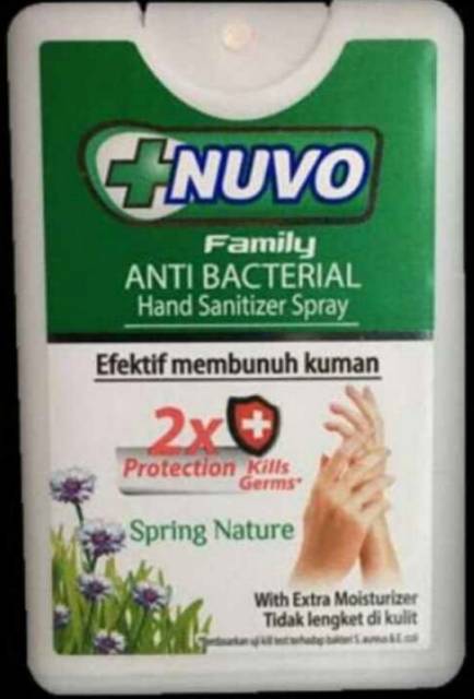 Hand Sanitizer Spray Nuvo 18 ml Ready All Varian