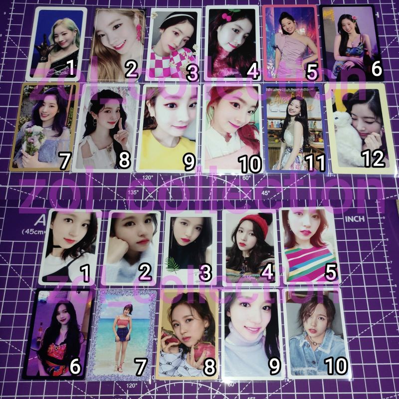 Photocard Mina Dahyun Twice PC Mina Dahyun Photocard Twice