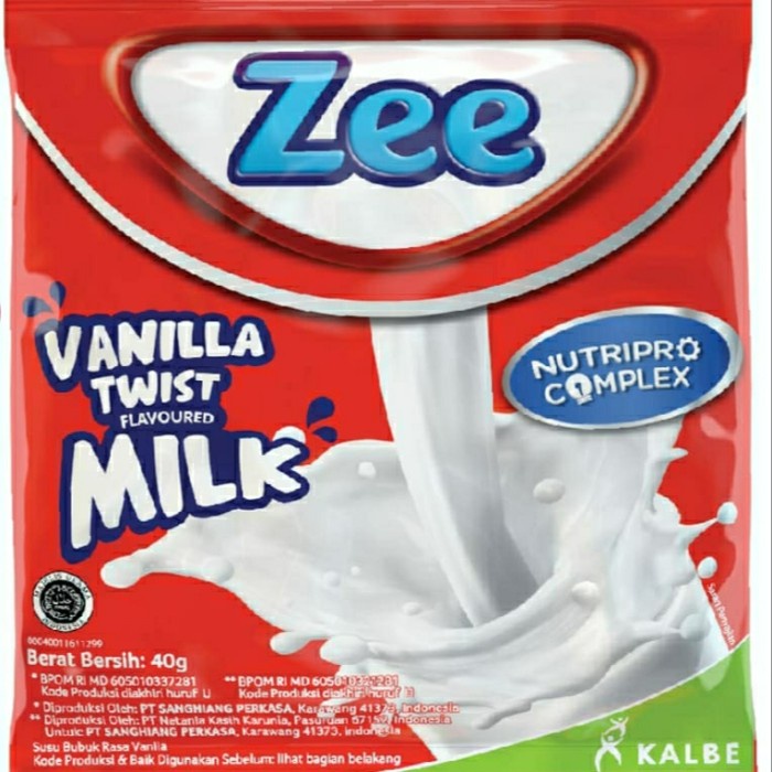 

fe20111 Susu Zee Sachet Vanila Xa201As