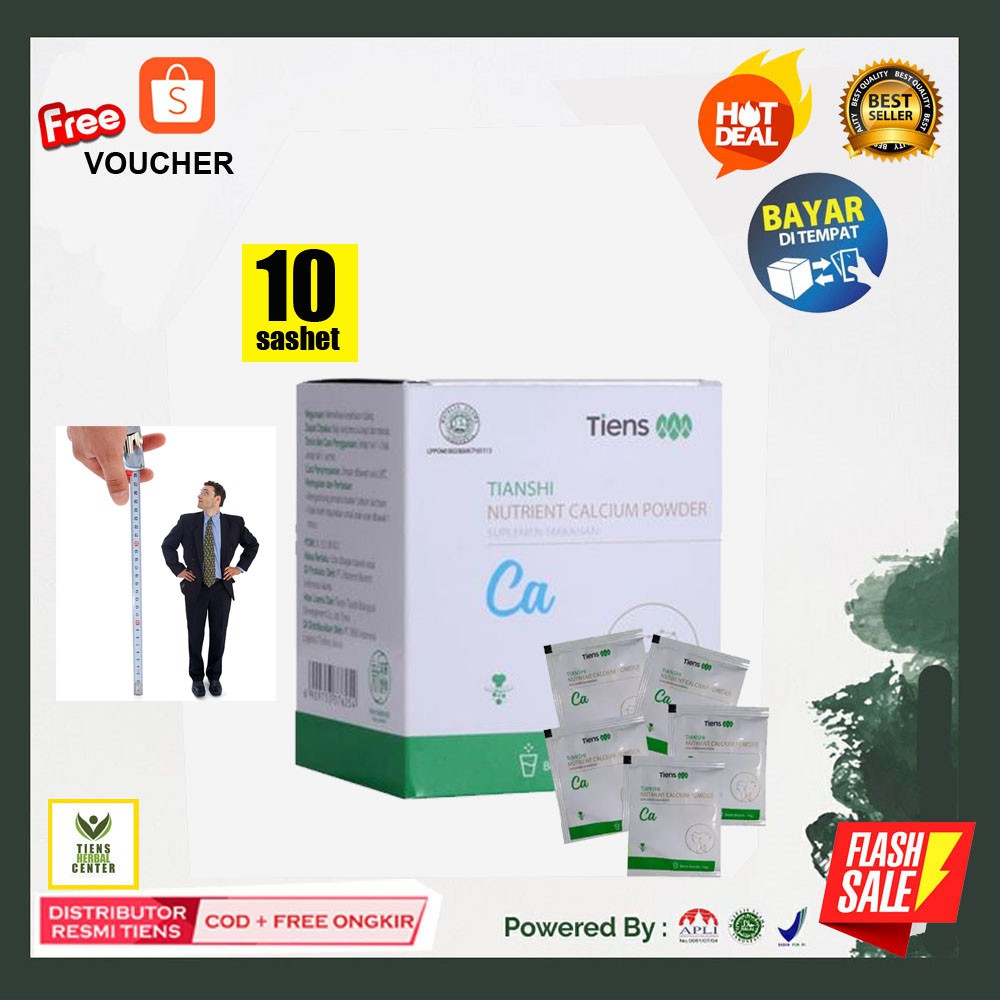 

Tiens/tianshi Jaminan Asli Peninggi badan Nutrient Caslium POwder ISI 1 Box segel /susu kalsium