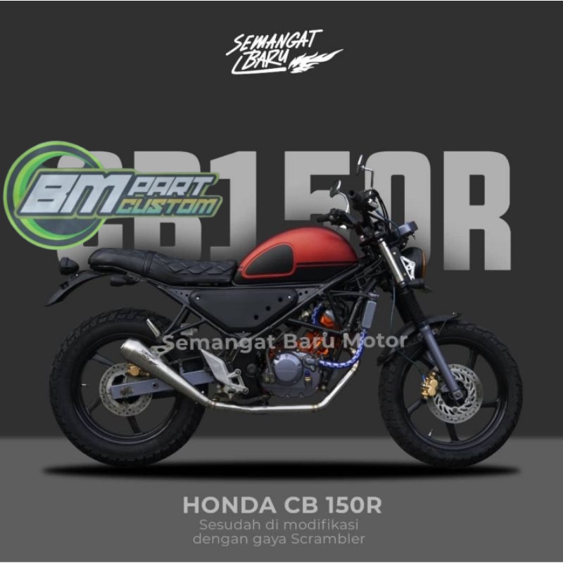 PAKET JAPSTYLE  DAN SCRAMBLER CB150R DAN  CBR150
