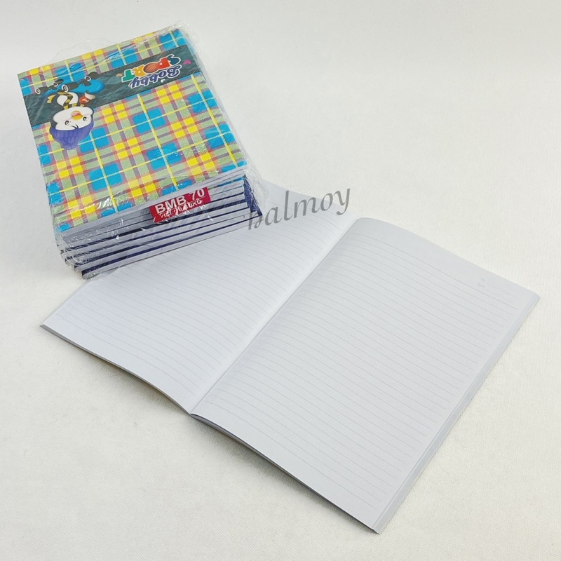 

BUKU TULIS BOXY BMB 70 LBR UK 17.5 X 24.7 CM ( 10 PCS )