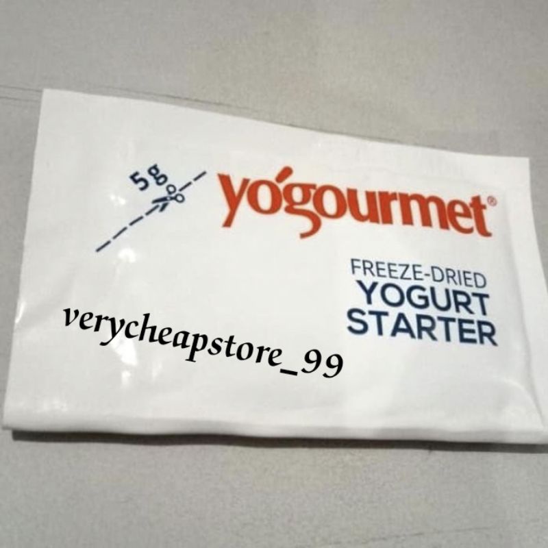 

Yogurt Yogourmet Bibit 5gr - 3gr harga terjangkau