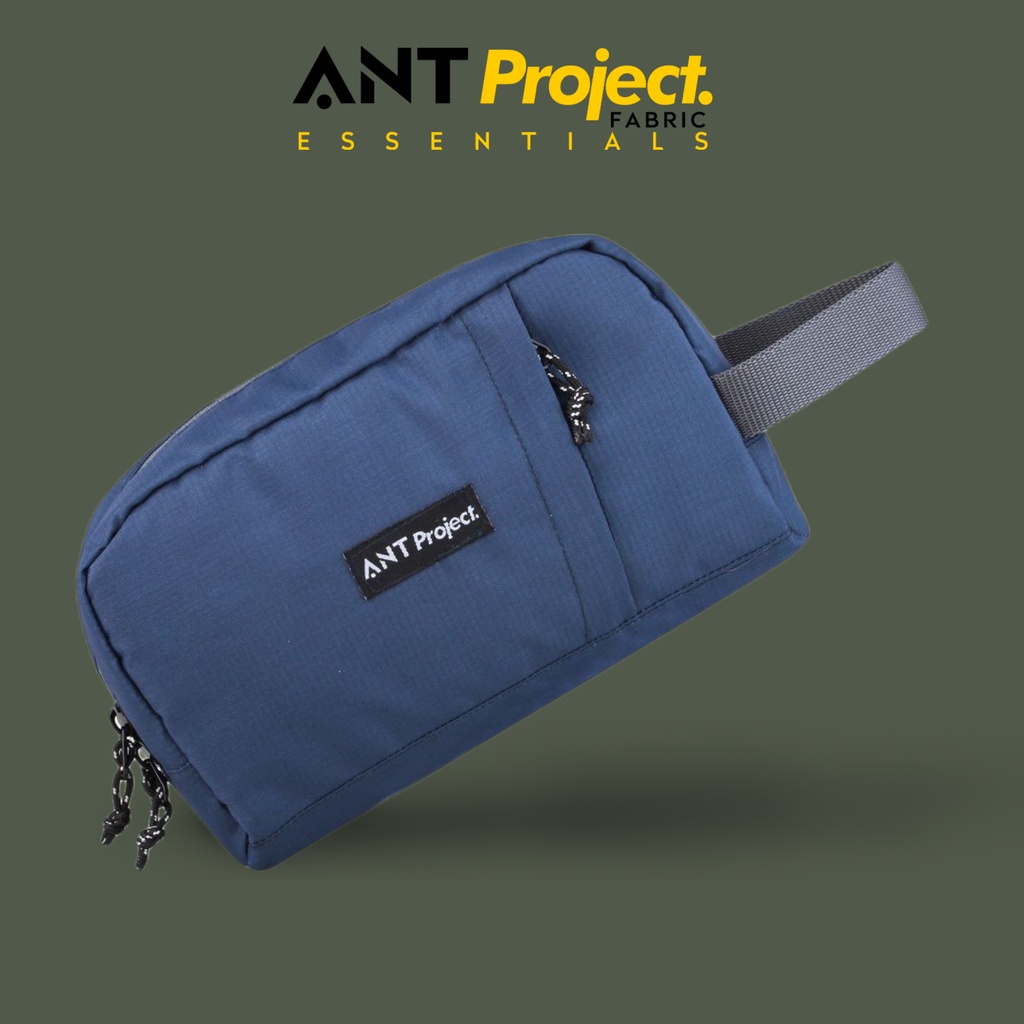 ANT PROJECT - Pouch Roaster - Doppkit - Navy Blue - Clucth Storage Bag