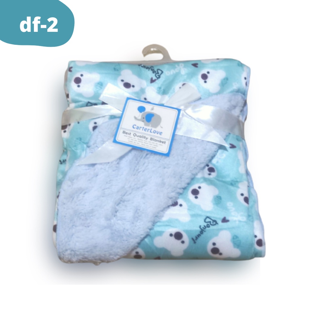 Selimut Bayi Lembut Double Fleece Jumbo