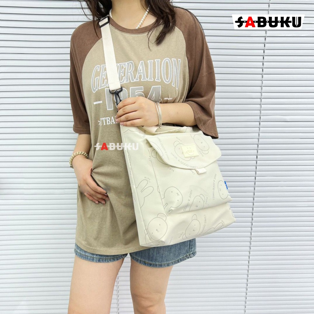 Tas Totebag Fashion Wanita Totebag Tas Selempang Sekolah Totebag Kanvas Premium Totebag Kelinci -268