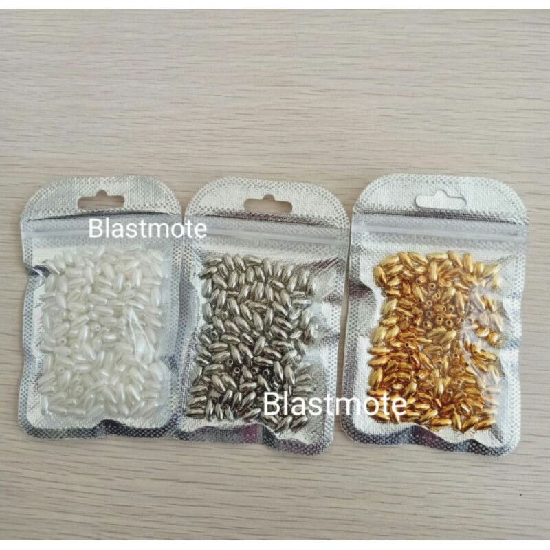 PAYET Mutiara Beras 4*8 dan 3*6 Repack 10gr