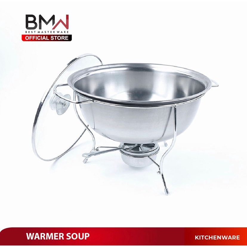 PRASMANAN SOP WARMER SOUP STAINLESS TEMPAT SAJI PRASMANAN FREE PACKING BUBBLE FBL