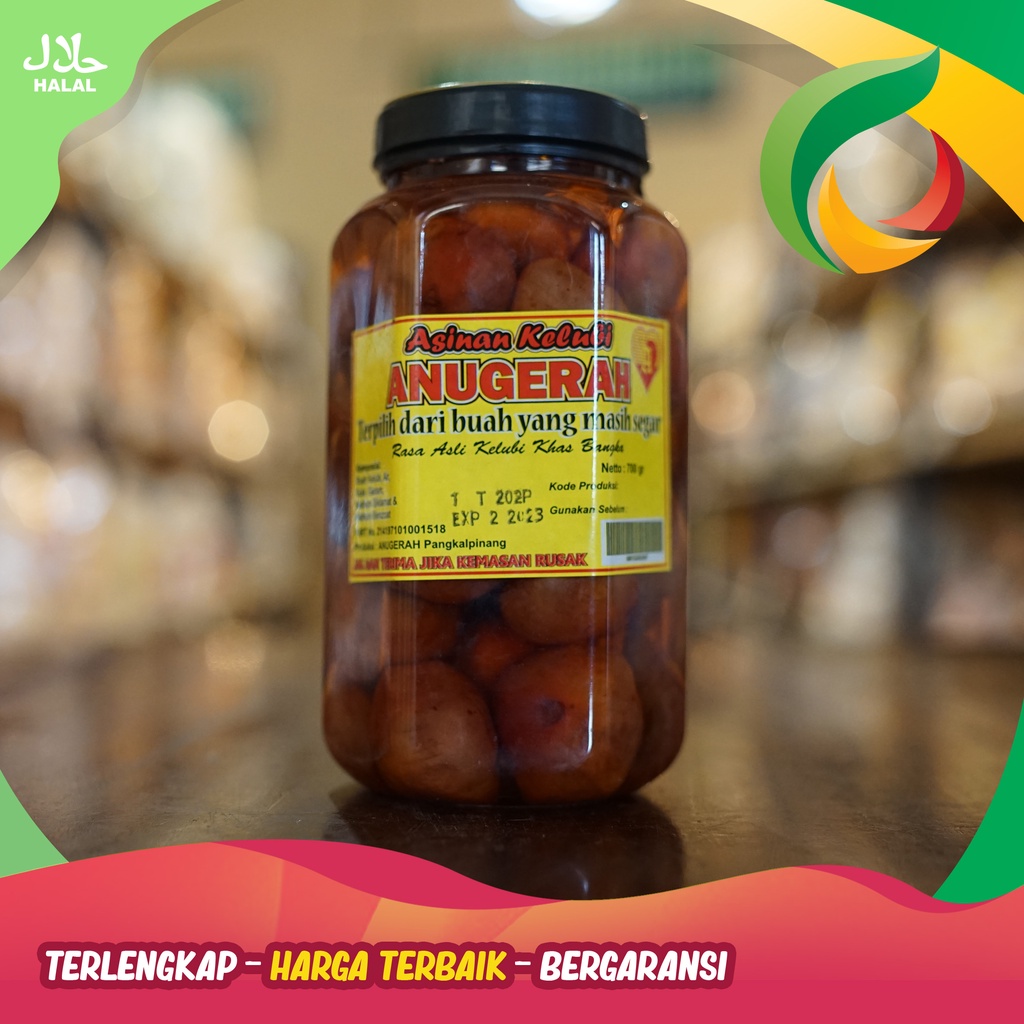 

ASINAN KELUBI ANUGRAH KHAS BANGKA 700ml